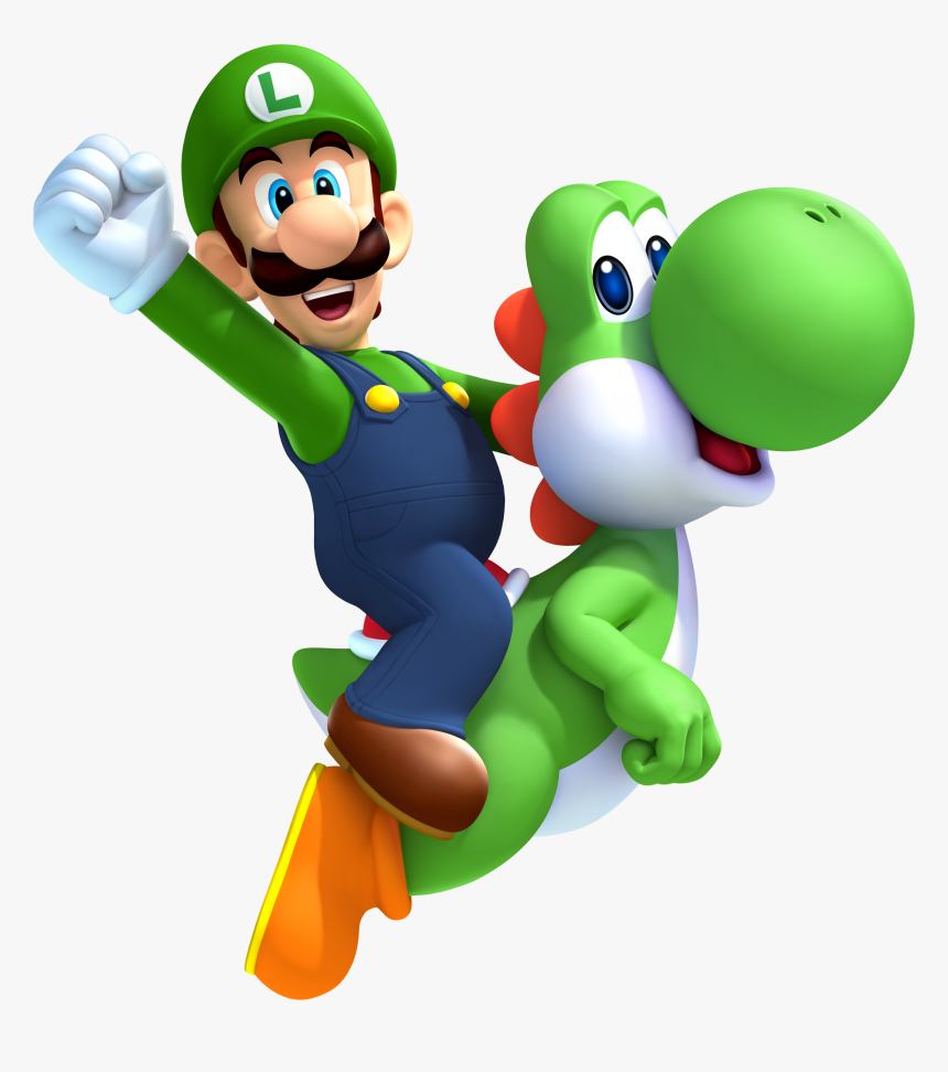Luigi Png Image - New Super Mario Bros Wii, Transparent Png, Free Download
