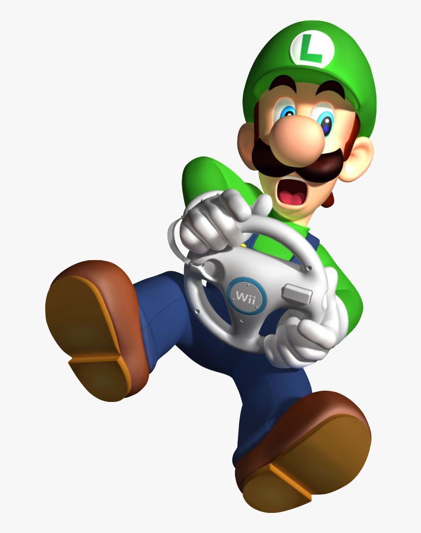 Luigi Png Image - Mario Kart Wii Art, Transparent Png, Free Download