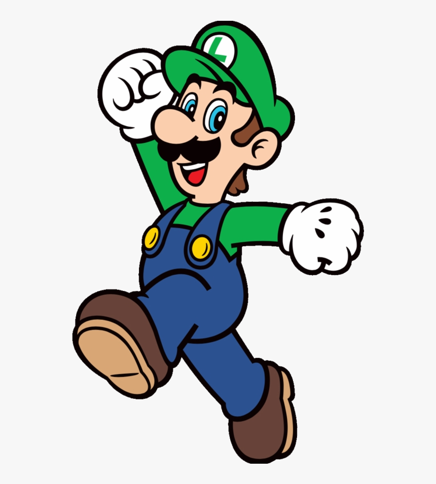 Mario Super Clipart Free And Luigi Transparent Png - Luigi Mario, Png Download, Free Download