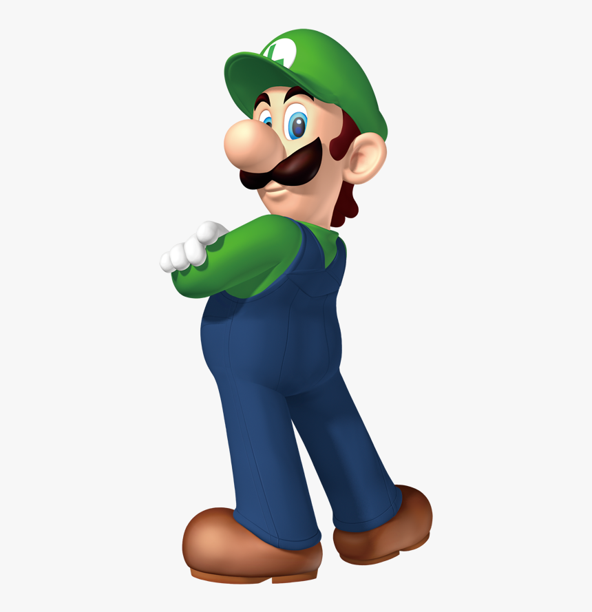 Image Result For Luigi Render - Mario And Luigi Arms Crossed, HD Png Download, Free Download