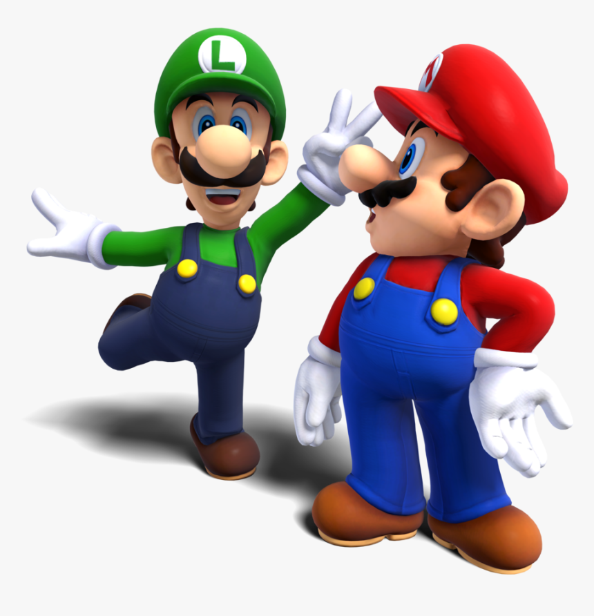 Mario And Luigi Png Picture - Mario And Luigi 3d, Transparent Png, Free Download