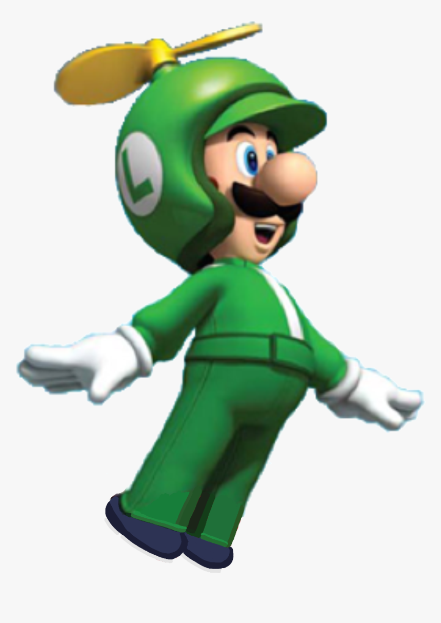 Propeller Mario And Luigi , Png Download - Super Mario Propeller Luigi, Transparent Png, Free Download