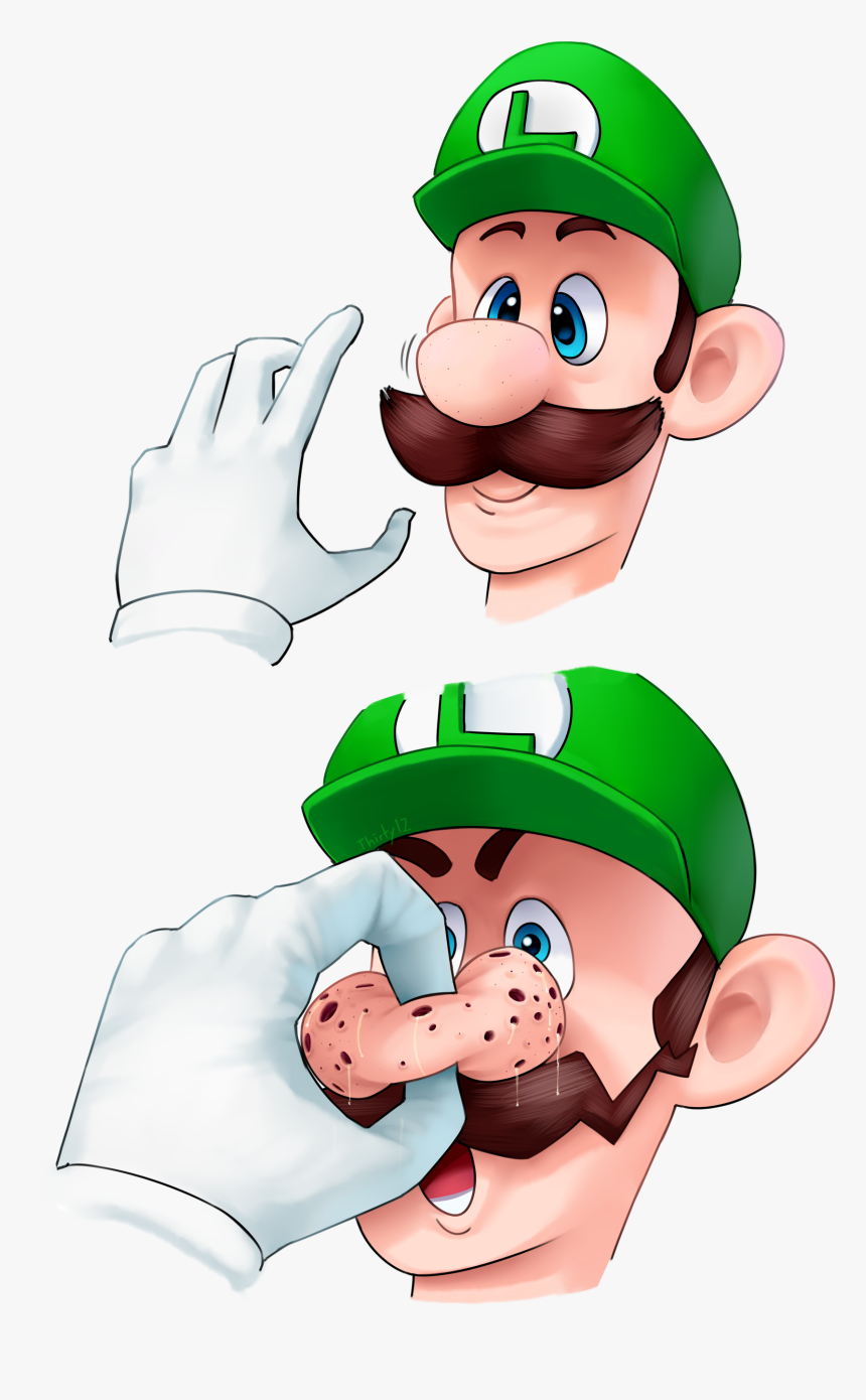 Cute Luigi Selfie - Luigi Cute Art, HD Png Download, Free Download