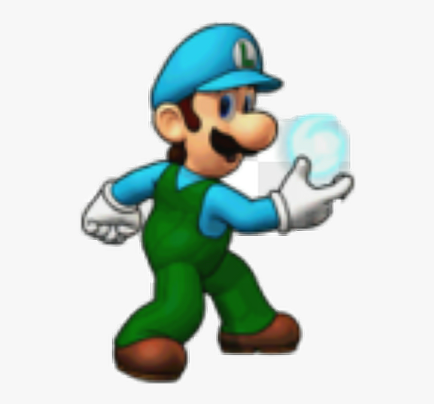 #ice Luigi - Ice Luigi Mario And Luigi, HD Png Download, Free Download