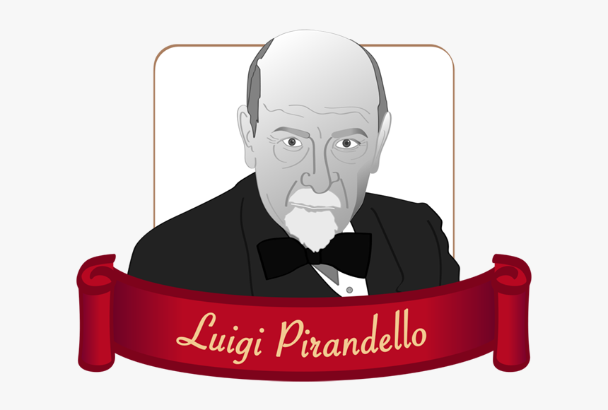 3101-luigi Pirandello - Luıgı Pırandello, HD Png Download, Free Download