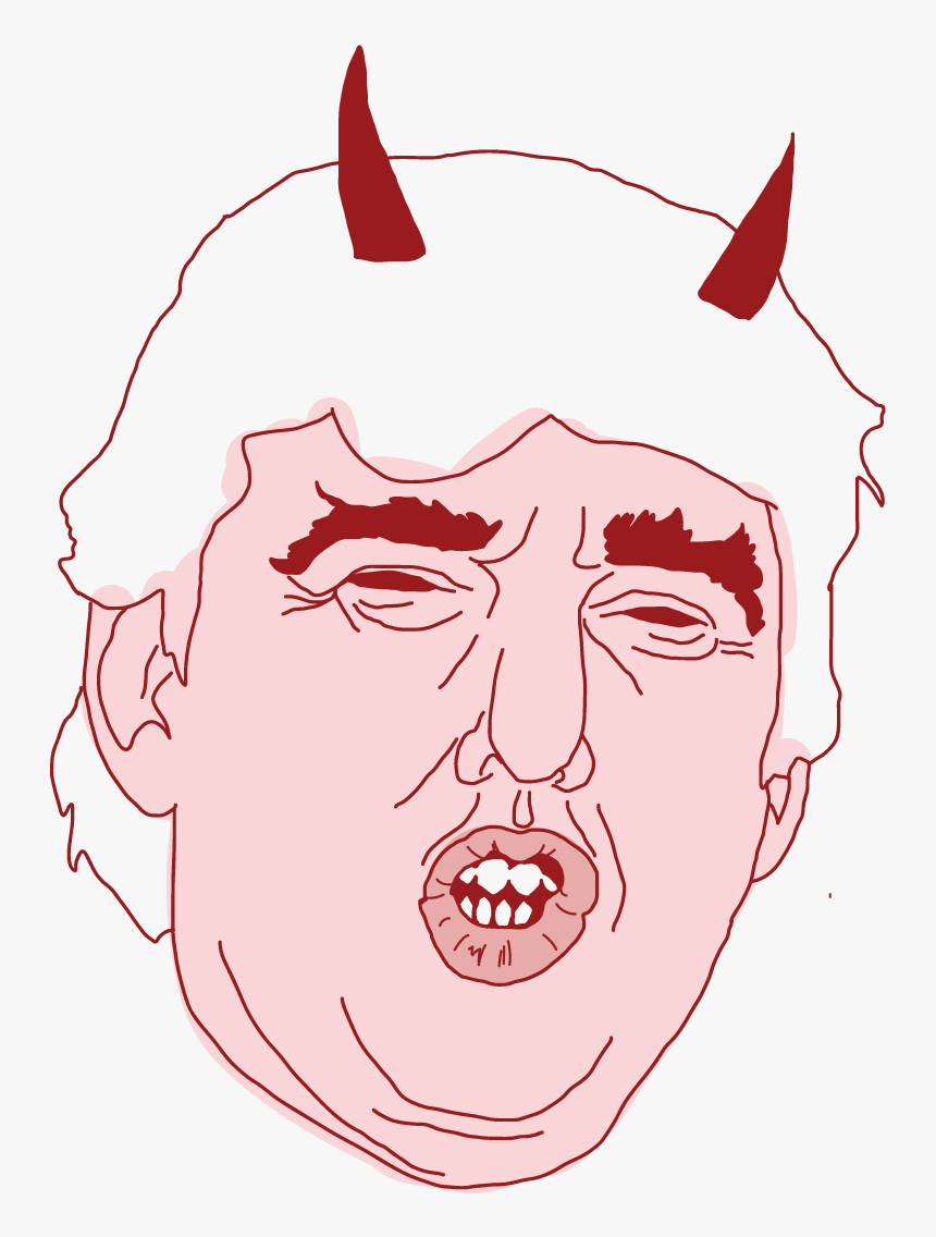 Donald Trump Floating Head - Illustration, HD Png Download, Free Download