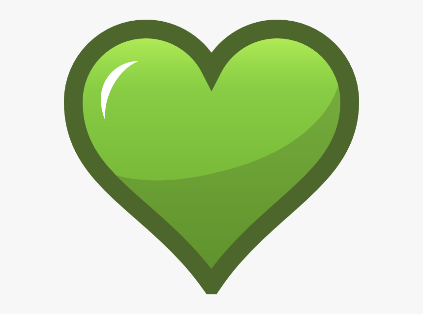 Green Heart Vector Png, Transparent Png, Free Download