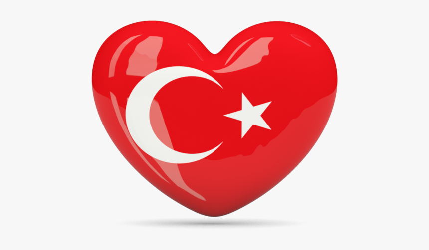 Download Flag Icon Of Turkey At Png Format - Turkish Flag Heart Png, Transparent Png, Free Download