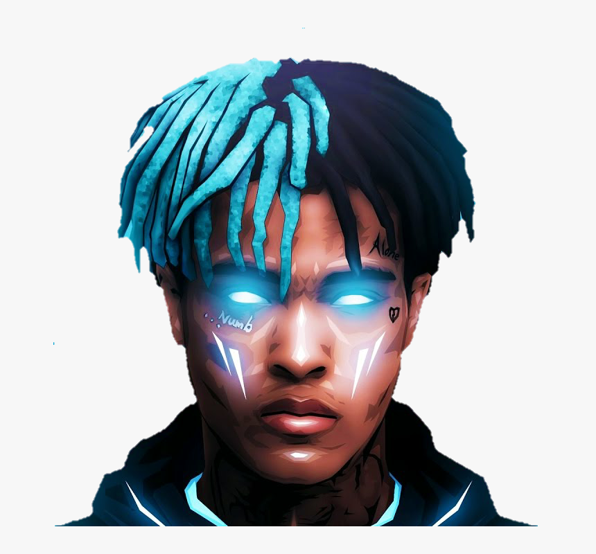 Transparent Glowing Eyes Png - Blue Xxxtentacion, Png Download, Free Download