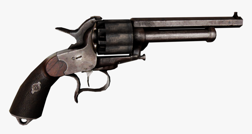 Lemat Revolver Weapon Firearm Trigger - Revolver Stock, HD Png Download, Free Download