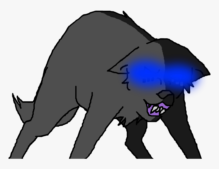 Alador From Wolf Song With Glowing, Blue Eyes, Snarling - Alador Wolf Song, HD Png Download, Free Download