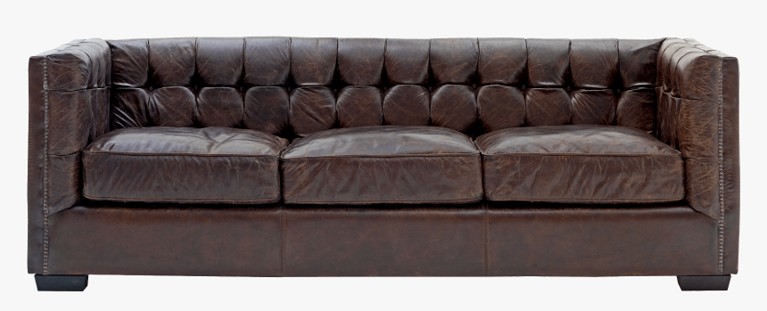 Leather Sofa - Png Sofa, Transparent Png, Free Download