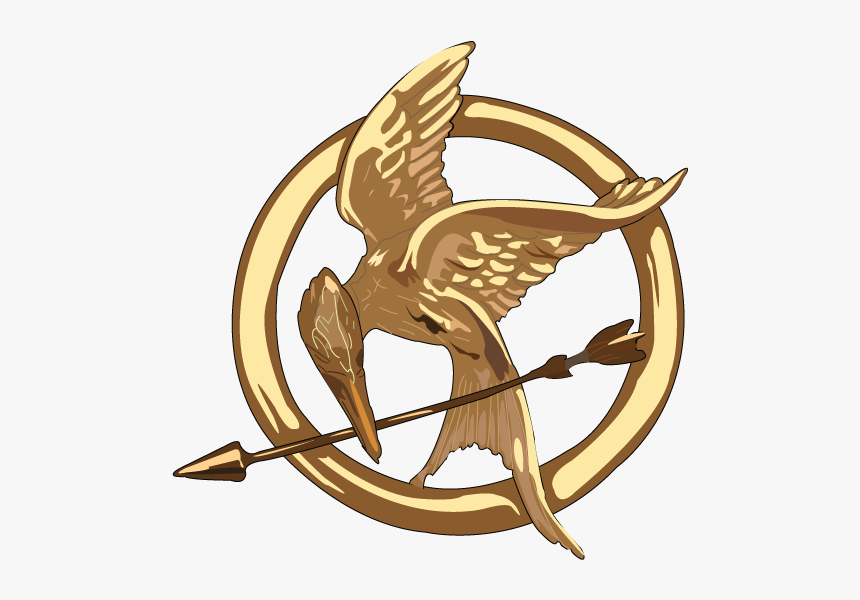 Hunger Games Pin Png - Illustration, Transparent Png, Free Download