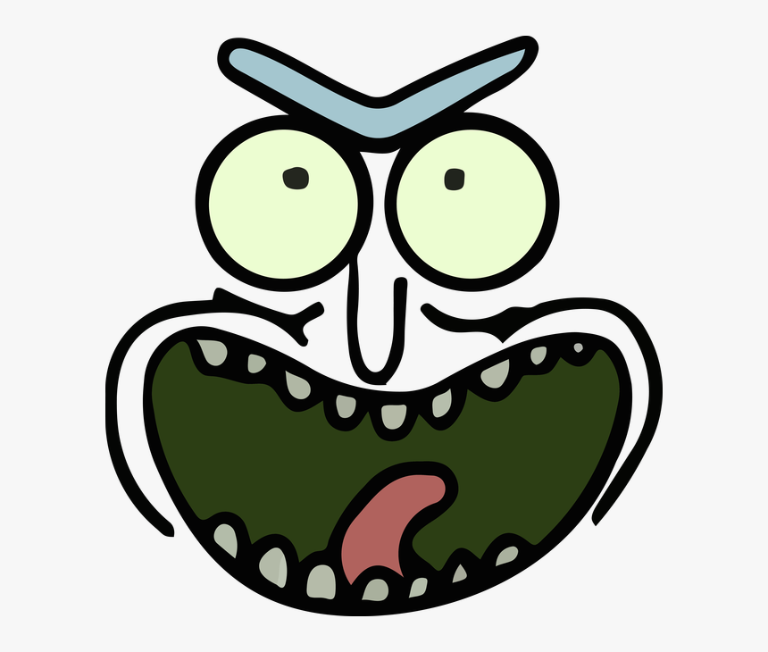 Transparent Pickle Rick Face Png - Face Rick And Morty Transparent, Png Download, Free Download