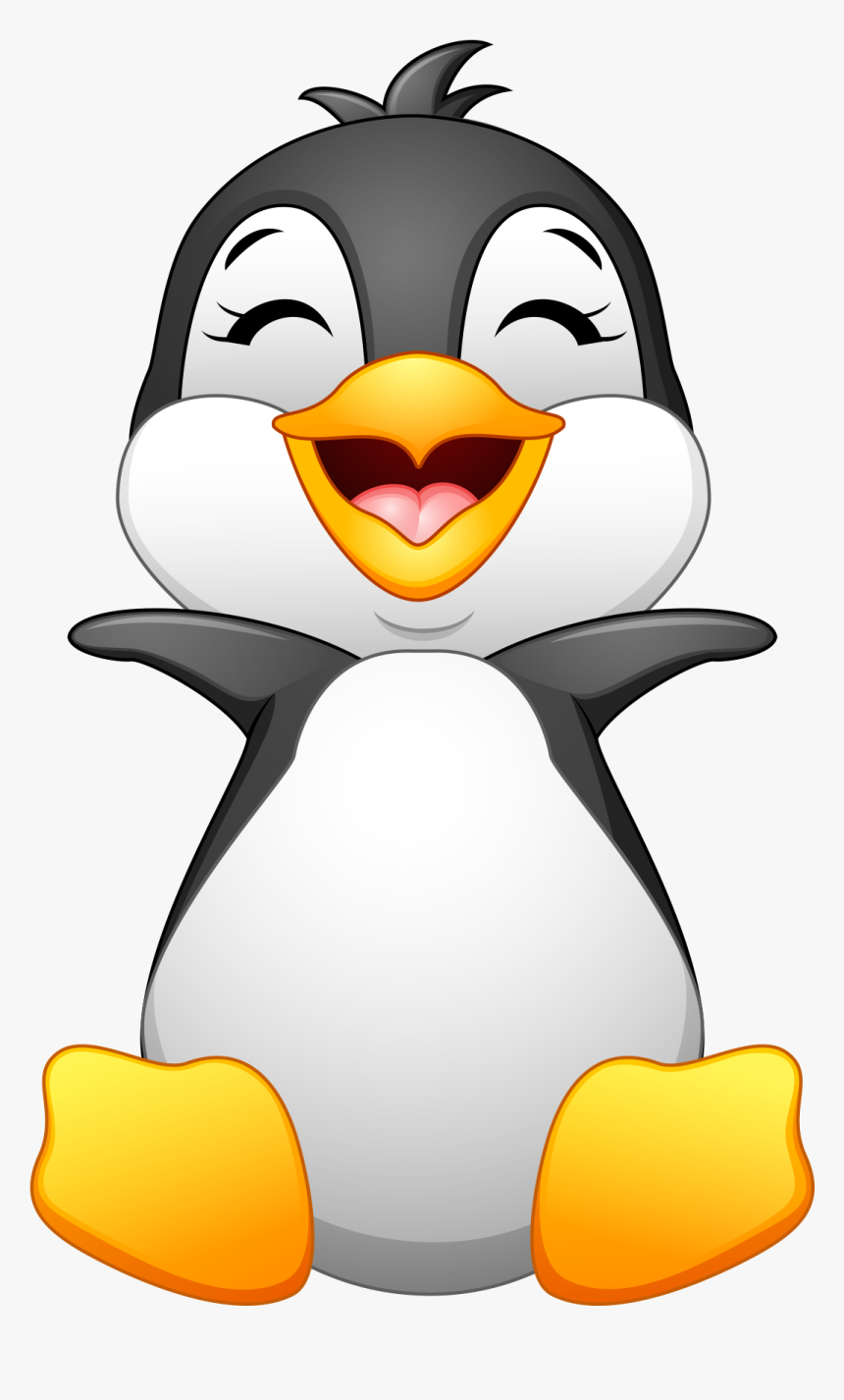 Penguin Vector Graphics Stock Illustration Royalty-free - Cute Baby Penguin  Cartoon, HD Png Download - kindpng