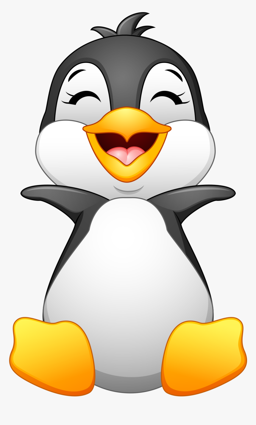 cute cartoon baby penguins