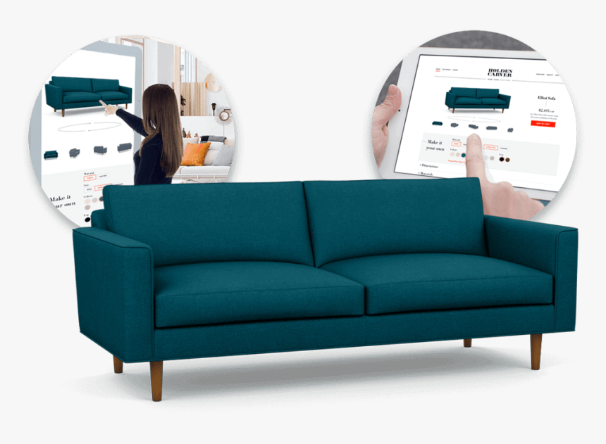 Cylindo Client Case - Studio Couch, HD Png Download, Free Download