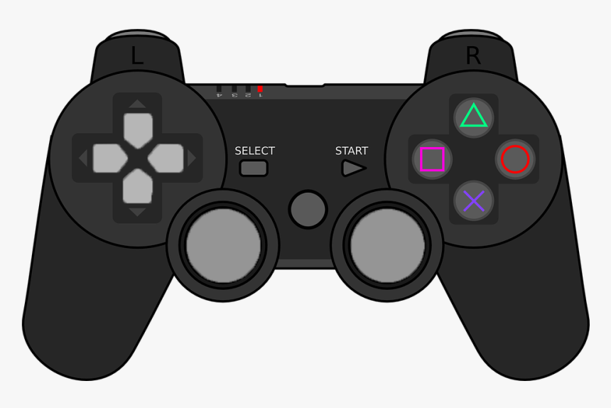 Gaming Controller - Small Video Game Controller, HD Png Download, Free Download