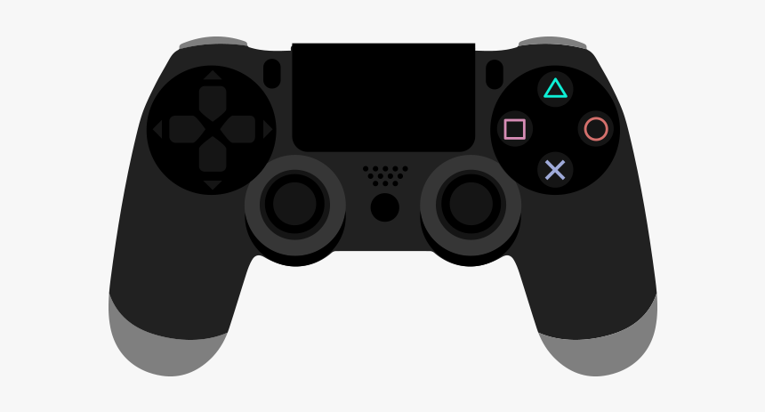 Ps4 Controller Png Graphic Cave - Ps4 Controller Png Cartoon, Transparent Png, Free Download