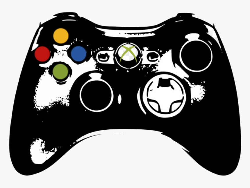 Xbox Controller Control De Vector Clipart Vtgy Transparent - Xbox 3d Controller Clipart, HD Png Download, Free Download