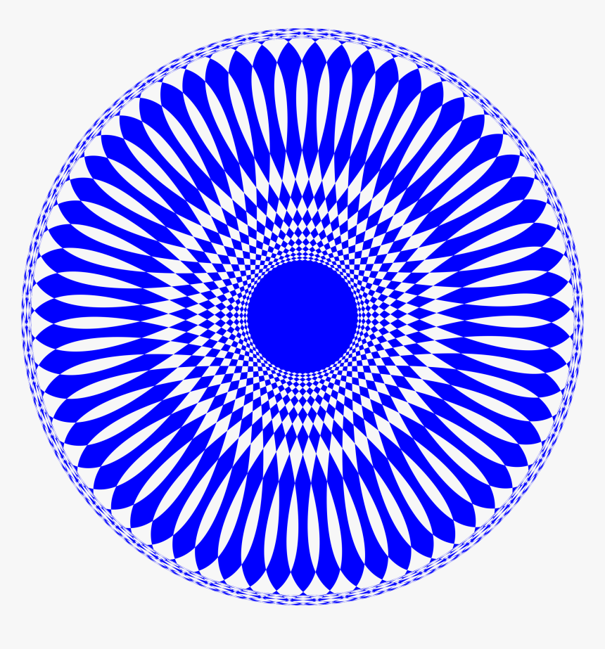 Blue Hole Abstract Clip Arts - Thakur Anukul Chandra Chakra, HD Png Download, Free Download