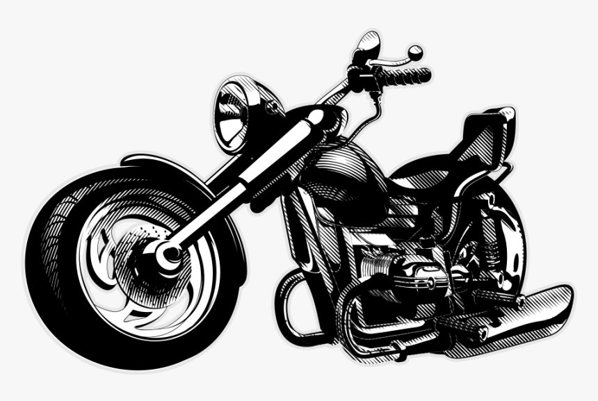 Motorcycle Cartoon Photography Royalty-free - Happy Birthday Motorcycle Png, Transparent Png, Free Download