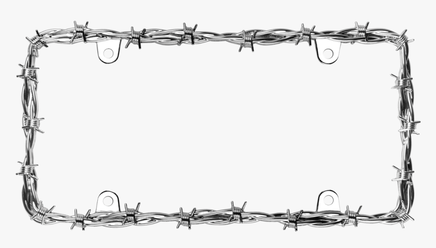 Barbed-wire - Barbed Wire Border Png, Transparent Png, Free Download