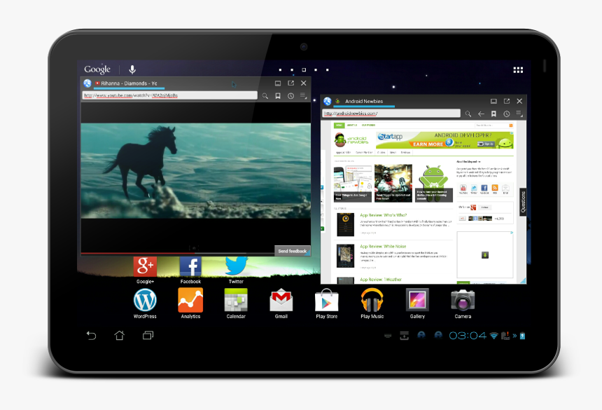 Tablet Png Image - Android Tablet Transparent Background, Png Download, Free Download