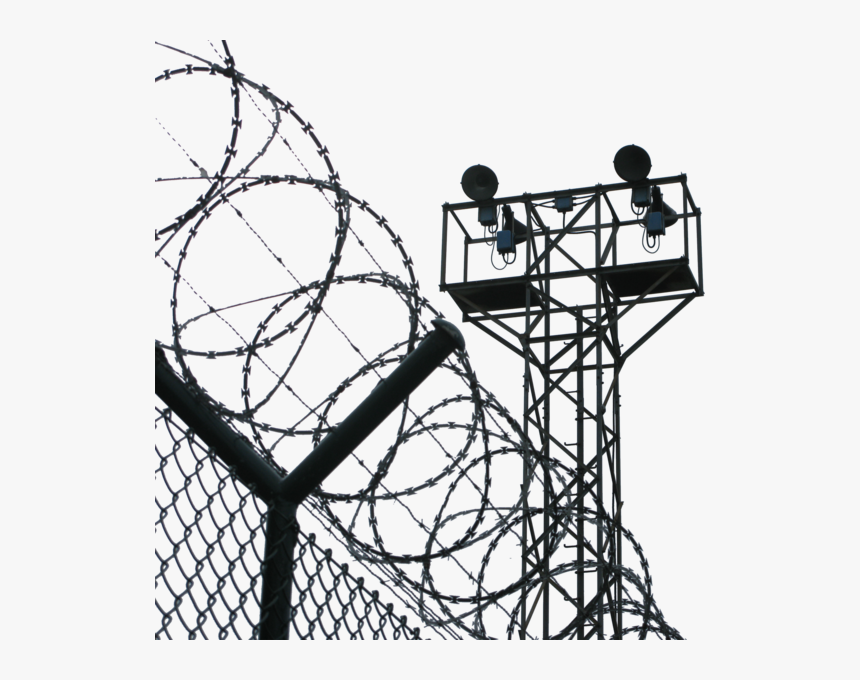Jail Barbed Wire Png, Transparent Png, Free Download