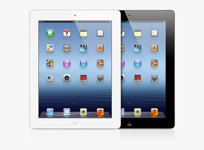 Apple Tablet Png Image Background - New Ipad, Transparent Png, Free Download