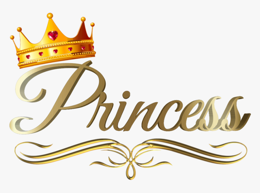 Transparent Gold Princess Crown Png - Calligraphy, Png Download, Free Download