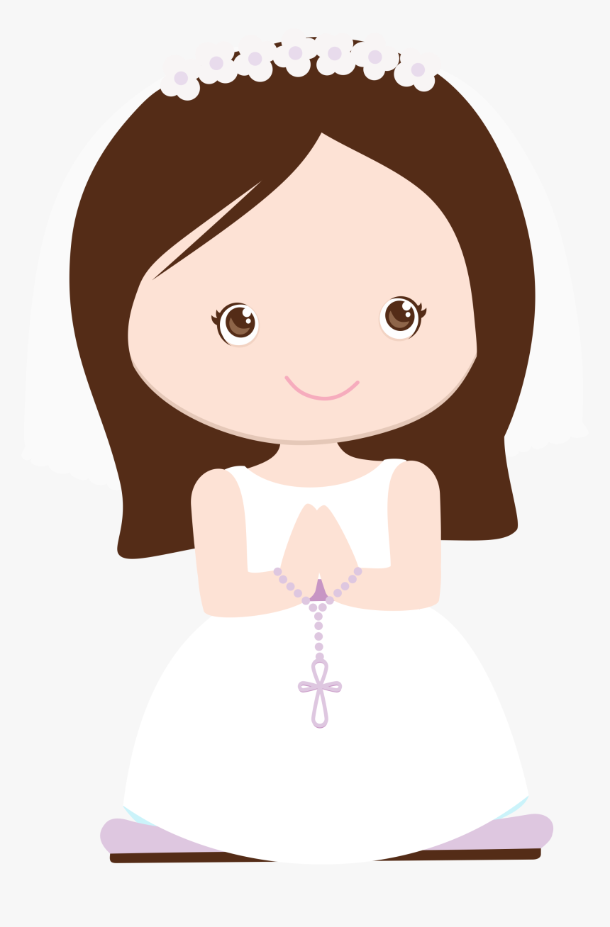 Imagenes Png Para Confirmacion - Transparent First Communion Girl Clipart, Png Download, Free Download