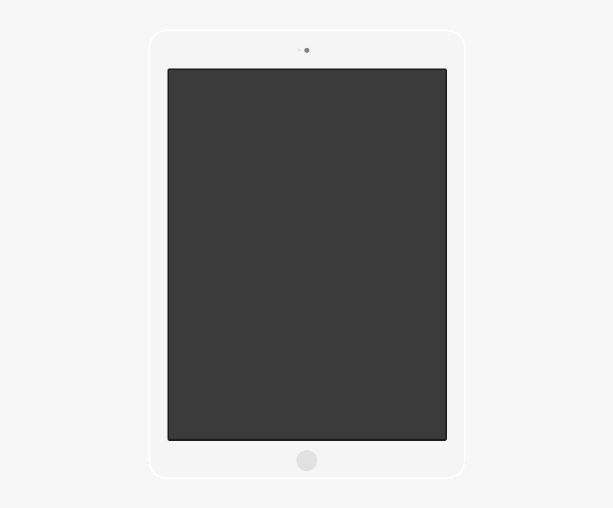 Flat Tablet Png, Transparent Png, Free Download