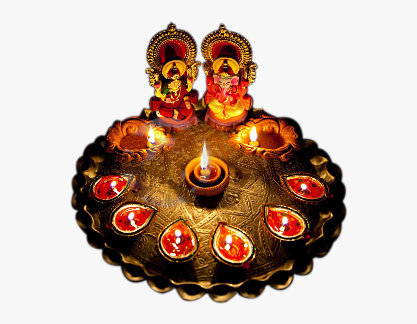 God Laxmi Ganes Png Image - Portable Network Graphics, Transparent Png, Free Download