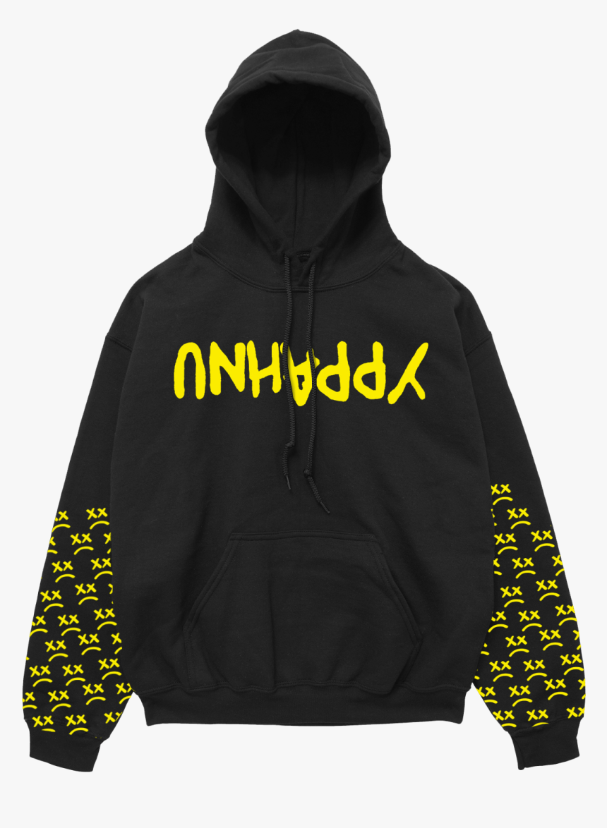 Lil Pump Unhappy Black Hoodie, HD Png Download, Free Download