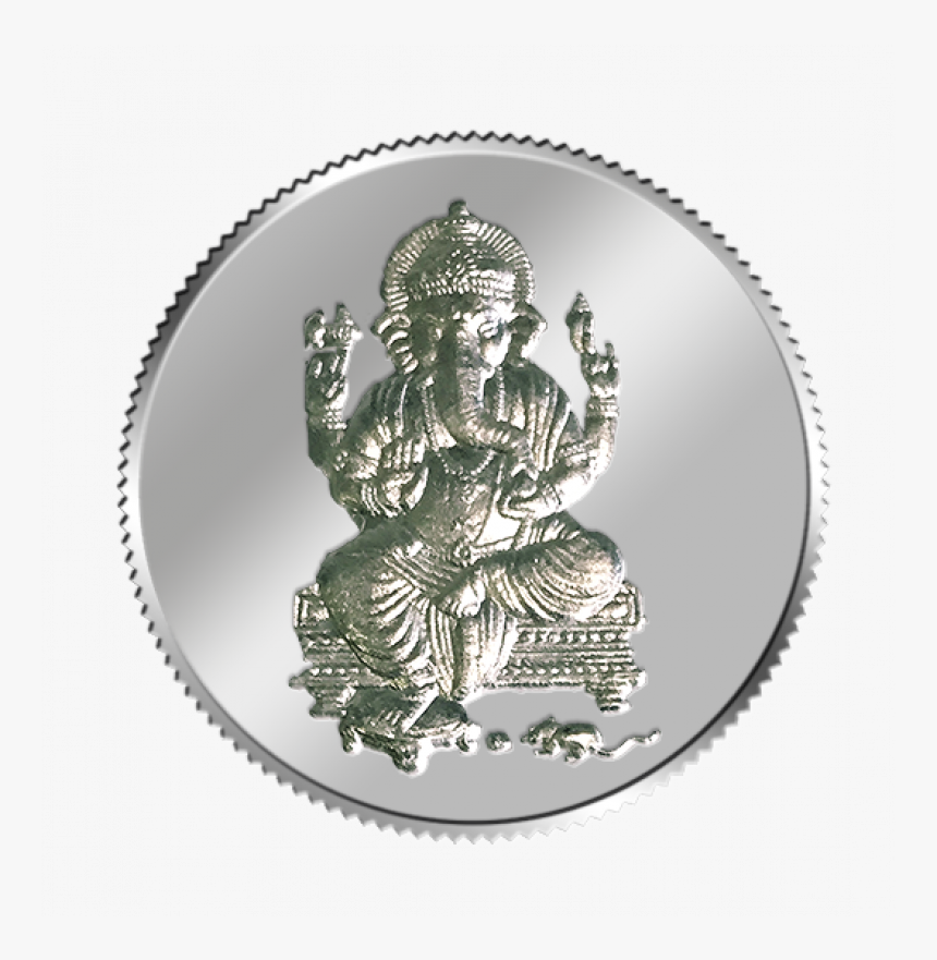 Silver Coin Laxmi Vector, HD Png Download, Free Download