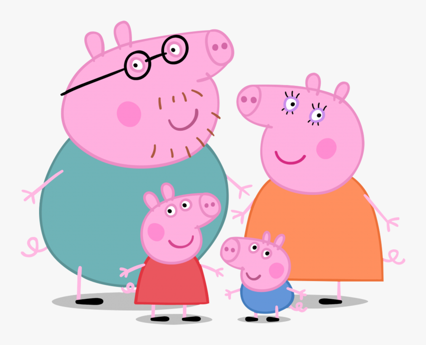 Peppa Pig U2013 Família Pig - Peppa Pig Png, Transparent Png, Free Download