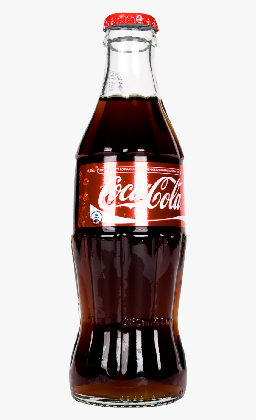 Glass Coca Cola Bottle Png, Transparent Png, Free Download