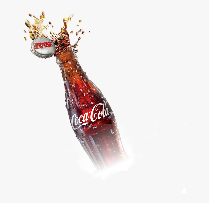 Png Coca Cola Bottle Glass - Transparent Background Coca Cola Bottle Png, Png Download, Free Download