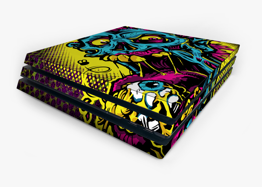 Sony Ps4 Pro Zombie Skin - Book Cover, HD Png Download, Free Download
