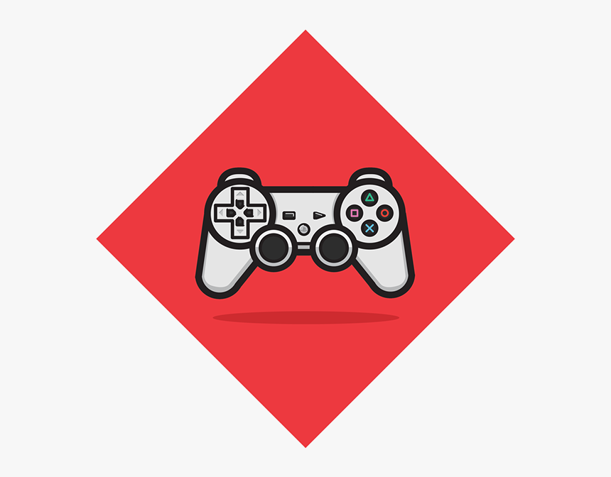 Red Game Controller Logo Png, Transparent Png, Free Download