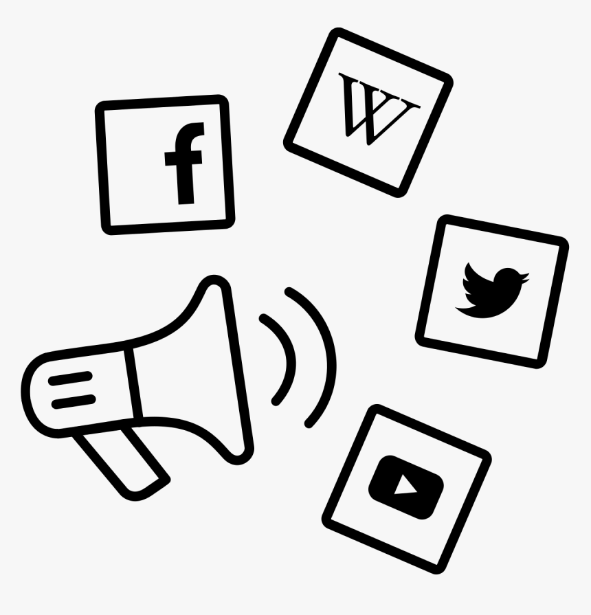 Social Media Marketing Icon, HD Png Download, Free Download