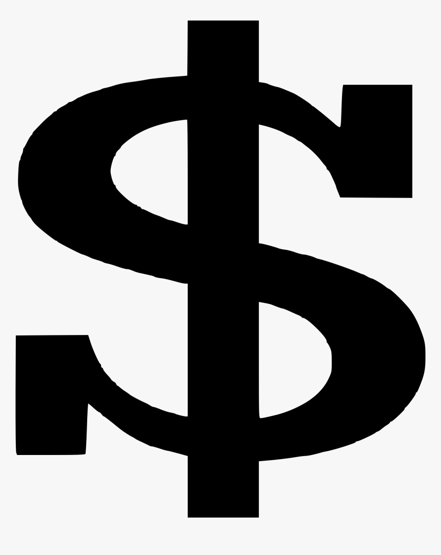 Illustration Of A Dollar Sign - Money Sign With No Background, HD Png Download, Free Download
