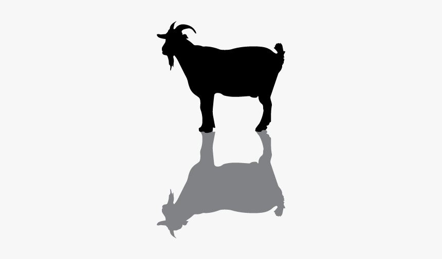 Goat Silhouette Png, Transparent Png, Free Download