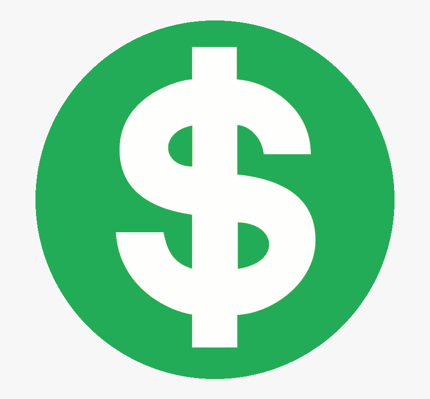 Transparent Dollar Sign Icon Png - Green Dollar Sign Png, Png Download, Free Download