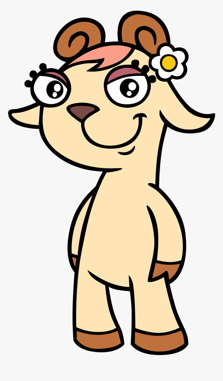 Gabi The Goat - Turma Do Doki Png, Transparent Png, Free Download