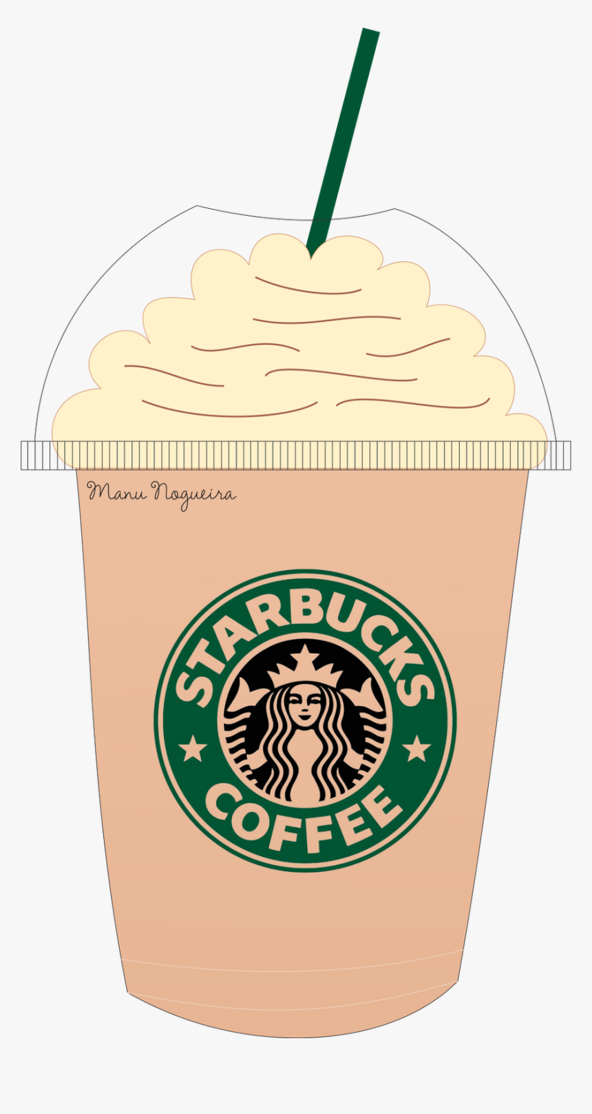 Free Download Make A Starbucks Logo Clipart Cafe Coffee - Starbucks Coffee Cup...
