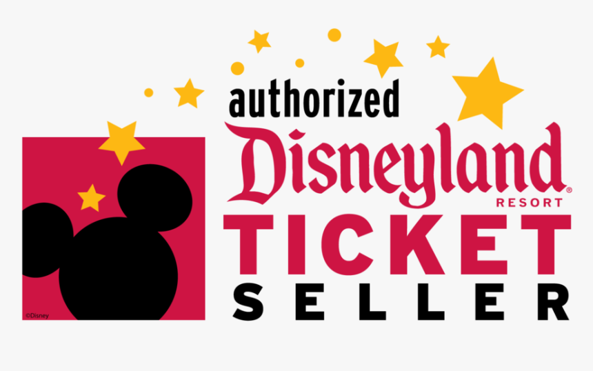 Dlr Authorized Ticket Seller Logo 2012 - Disneyland, HD Png Download, Free Download