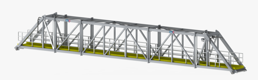 Truss-bridge - Bridge Walkway Png, Transparent Png, Free Download