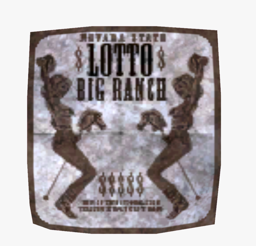 Lottery Ticket - Fallout New Vegas Big Ranch Nevada Poster, HD Png Download, Free Download